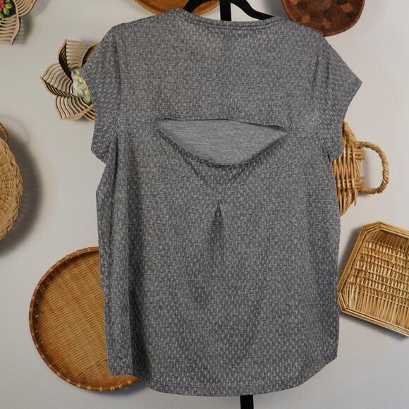 Patagonia Ridge Flow Short Sleeve Shirt Heathered Gray Womens Size‎ XL - Picture 4 of 6